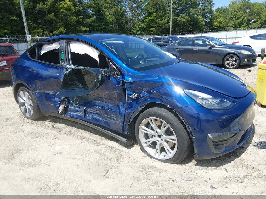 TESLA MODEL Y 2021 VIN 5YJYGDEDXMF107419
