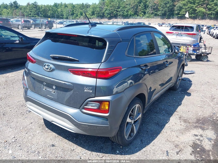 Vin: km8k3ca5xju168231, lot: 46312178, hyundai kona limited 20184