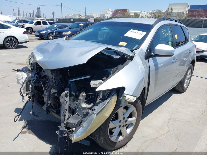 NISSAN MURANO 2009 VIN JN8AZ18U19W030503