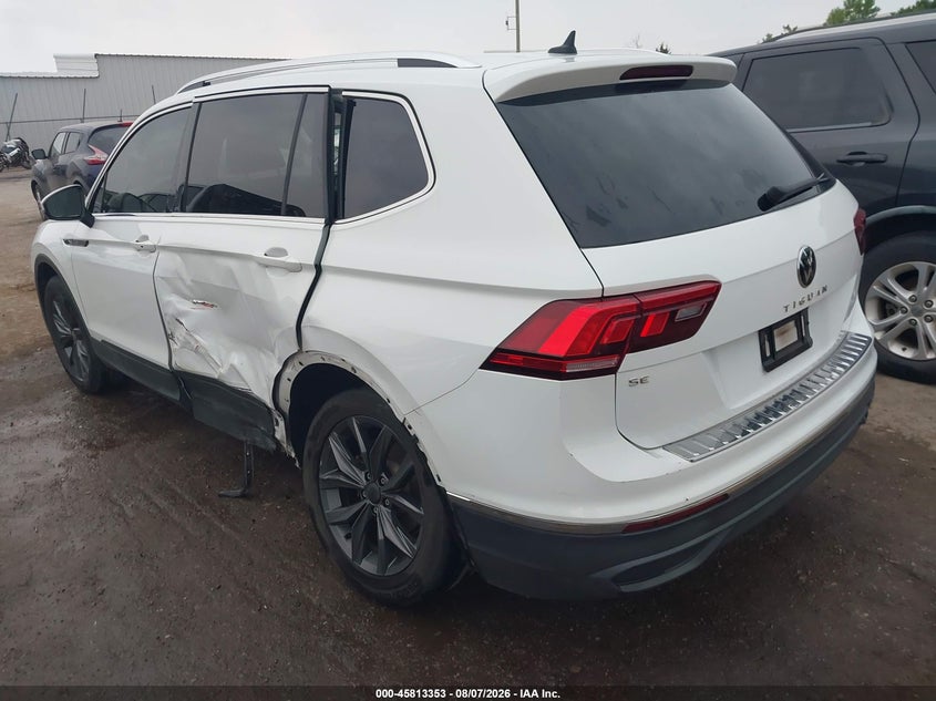 Vin: 3vv3b7ax0nm123847, lot: 46312199, volkswagen tiguan 2.0t se 20223