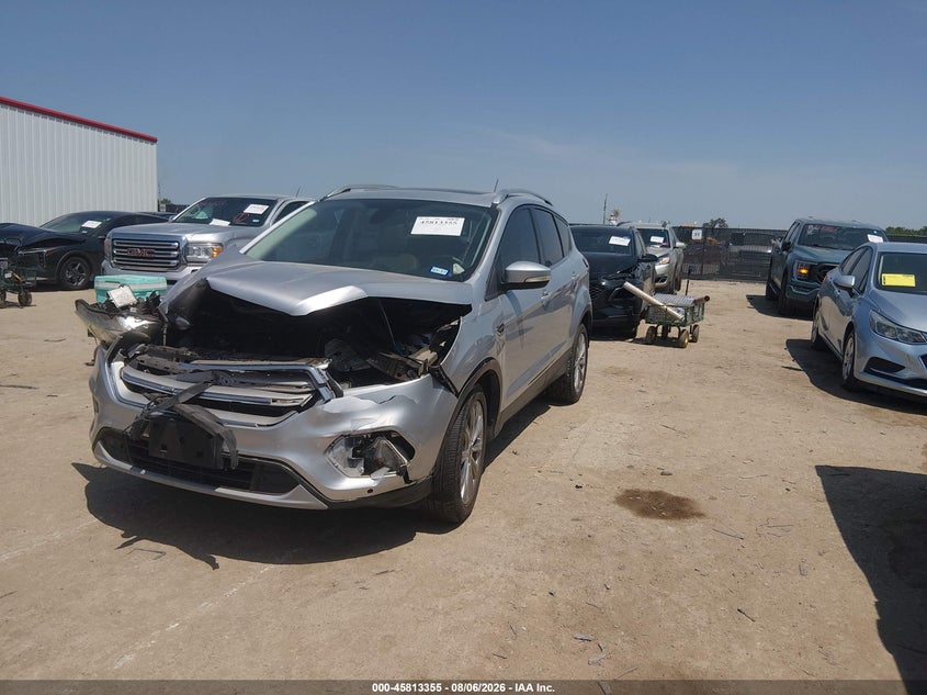 Vin: 1fmcu9j96jua57795, lot: 46312201, ford escape titanium 20182
