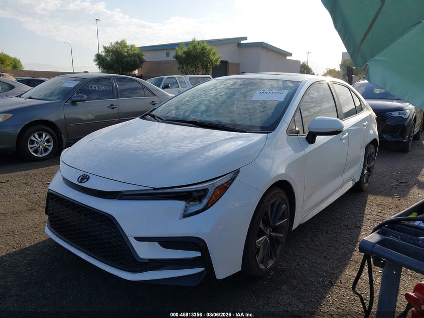Vin: 5yfp4mce5rp204135, lot: 46312202, toyota corolla se 20242