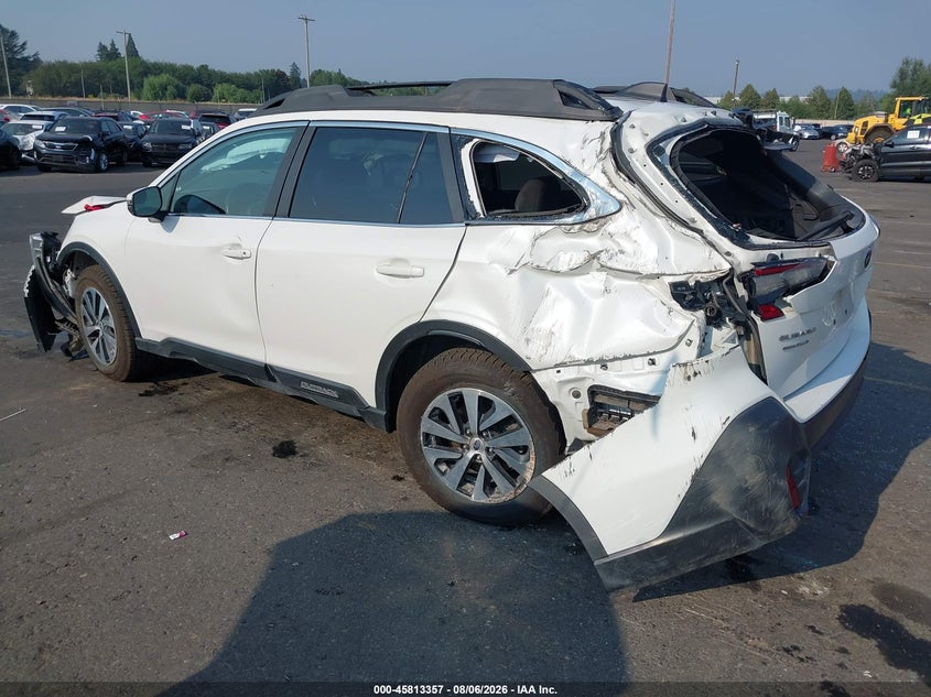 Vin: 4s4btadc4n3254662, lot: 46312203, subaru outback premium 20223