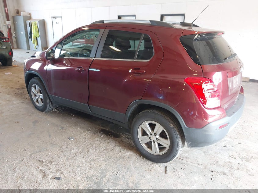 Vin: 3gncjpsb6gl243169, lot: 46312217, chevrolet trax lt 20163