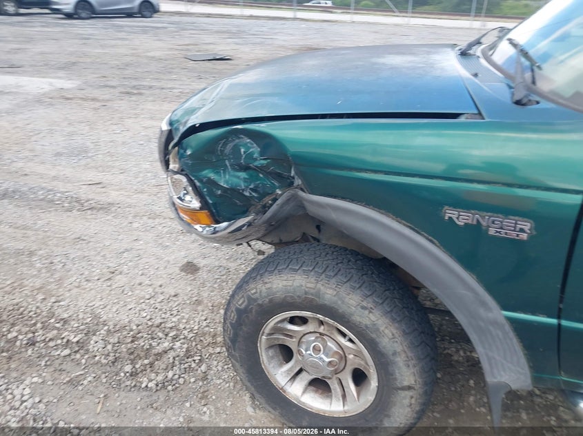 FORD RANGER 2000 VIN 1FTZR15V7YTA94721