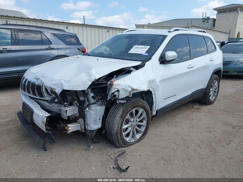 Vin: 1c4pjlcb4md113331, lot: 46312265, jeep cherokee latitude fwd 20212