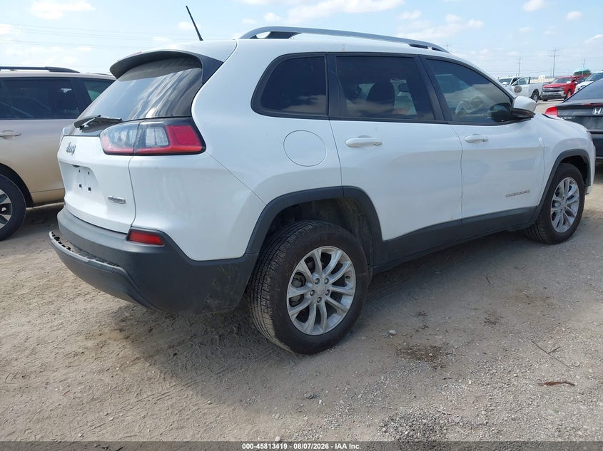 Vin: 1c4pjlcb4md113331, lot: 46312265, jeep cherokee latitude fwd 20214
