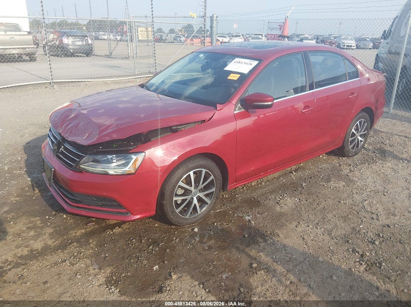 2017 VOLKSWAGEN JETTA auction photo 2