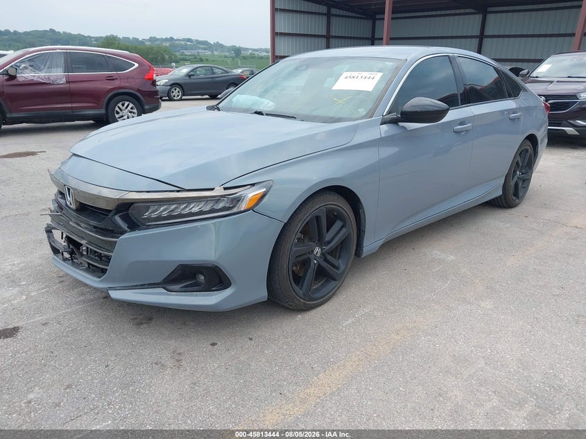 2021 HONDA ACCORD auction photo 2