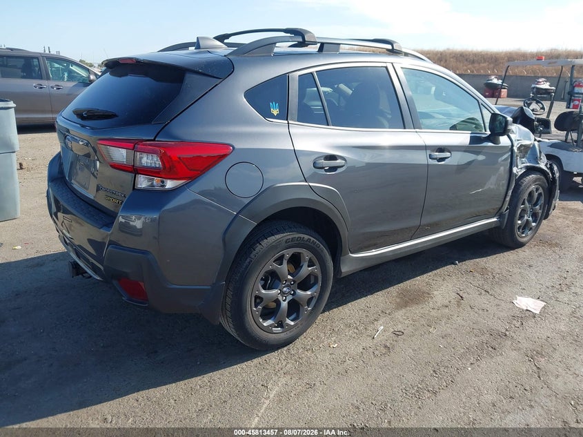 Vin: jf2gthsc4mh206894, lot: 46312303, subaru crosstrek sport 20214