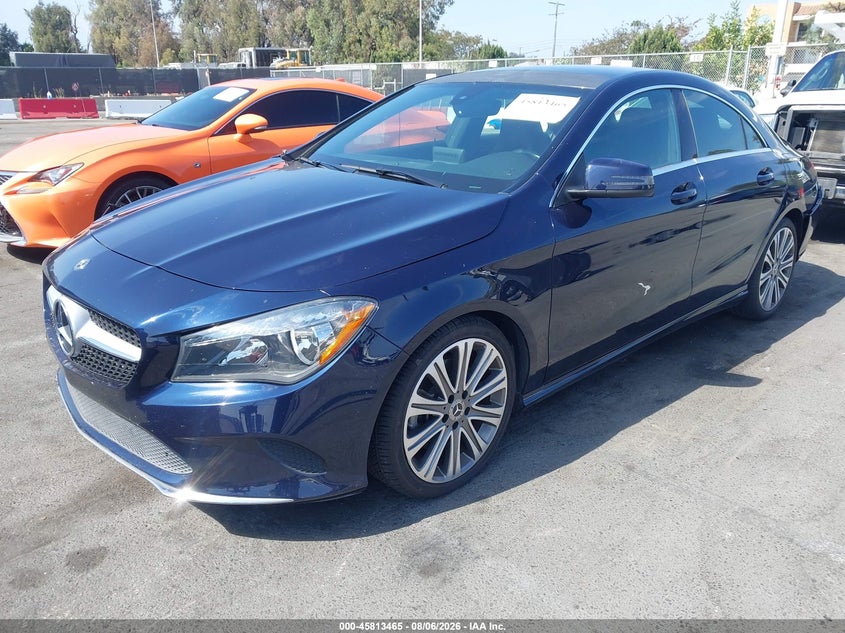 Vin: wddsj4eb1jn663305, lot: 46312311, mercedes-benz cla 250 20182