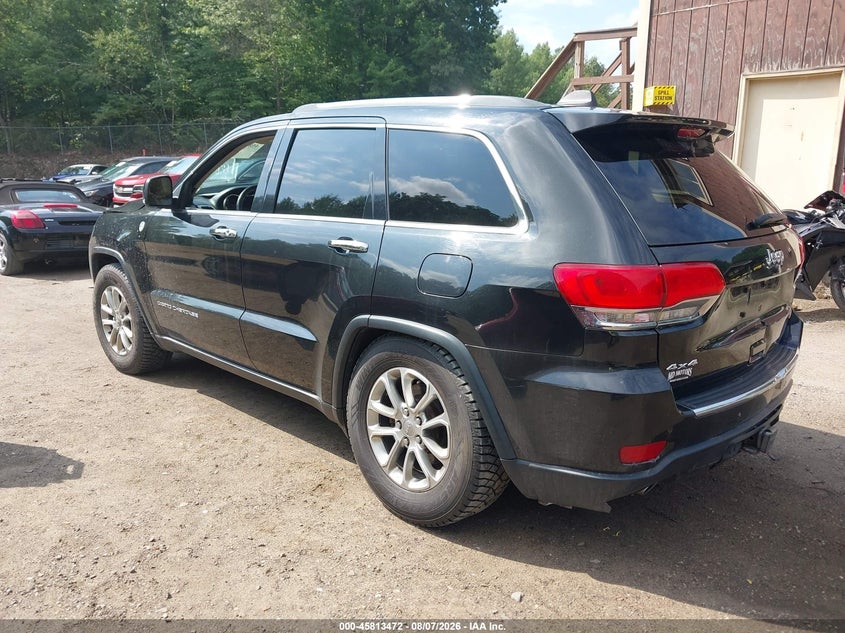 Vin: 1c4rjfbg3ec103369, lot: 46312318, jeep grand cherokee limited 20143