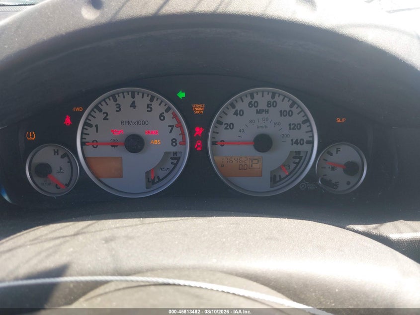 2009 NISSAN NAVARA (FRONTIER) PICKUP 4.0L V-6 DOHC, VVT, 261HP
