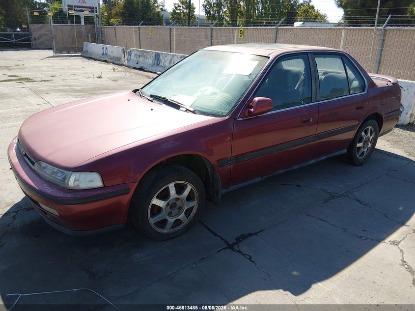 1993 Honda Accord, Обычный износ, IAAI, VIN JHMCB7679PC024258 — фото 2