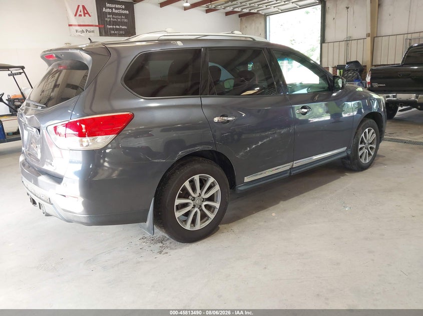 2014 NISSAN PATHFINDER auction photo 4