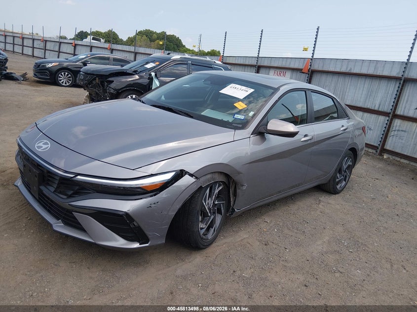 Vin: kmhls4dg9su046990, lot: 46312344, hyundai elantra sel convenience 20252