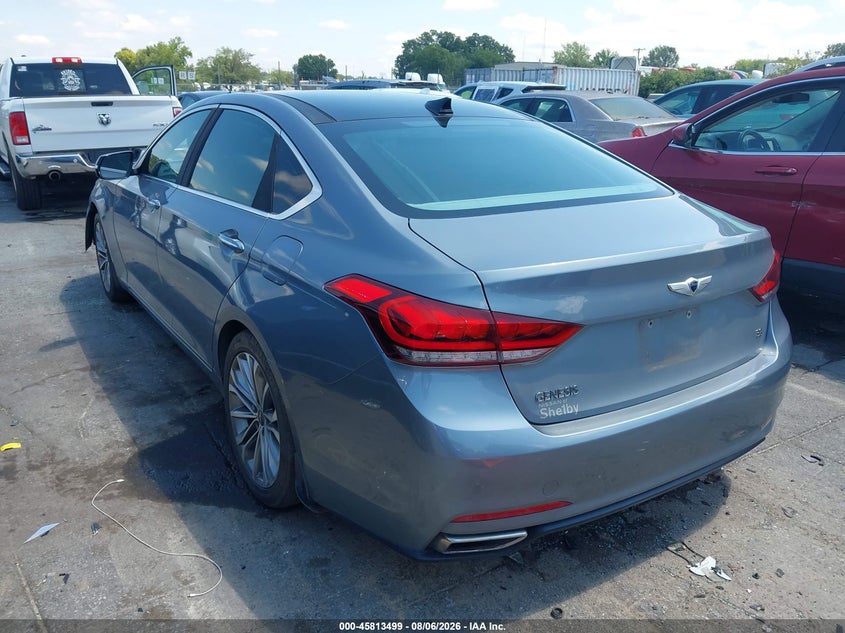 Vin: kmhgn4je5fu052836, lot: 46312345, hyundai genesis 3.8 20153