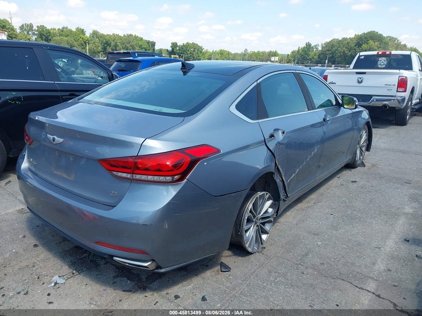 Vin: kmhgn4je5fu052836, lot: 46312345, hyundai genesis 3.8 20154