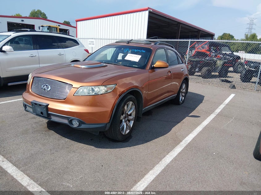 INFINITI FX45 2003 VIN JNRBS08W03X002337