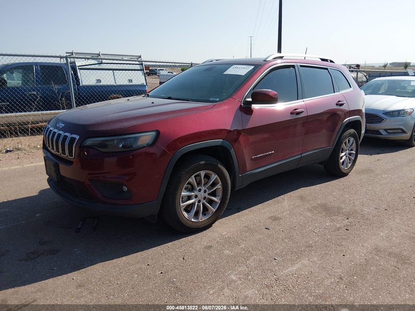 Vin: 1c4pjmcb8kd212012, lot: 46312368, jeep cherokee latitude 4x4 20192
