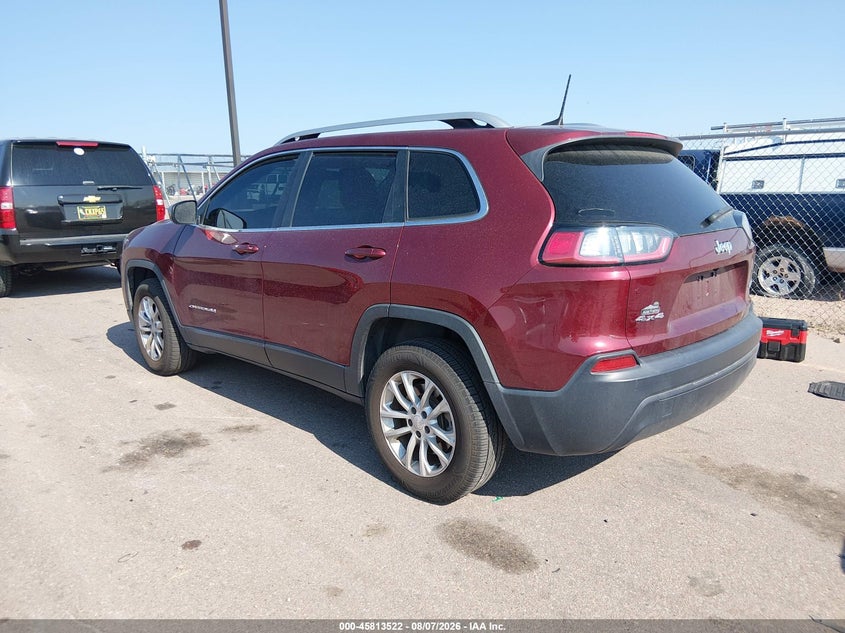 Vin: 1c4pjmcb8kd212012, lot: 46312368, jeep cherokee latitude 4x4 20193