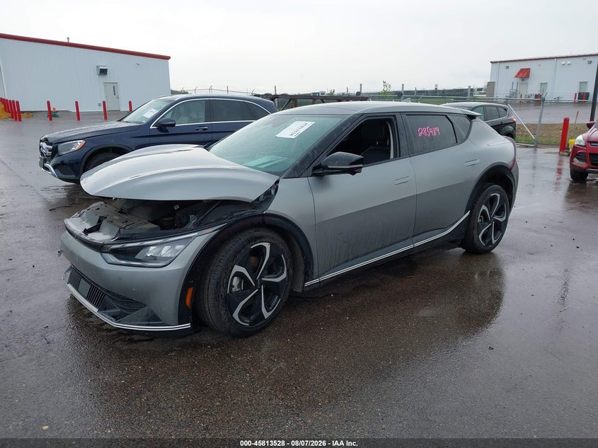 Vin: kndc3dlc3n5036079, lot: 46312374, kia ev6 gt-line 20222