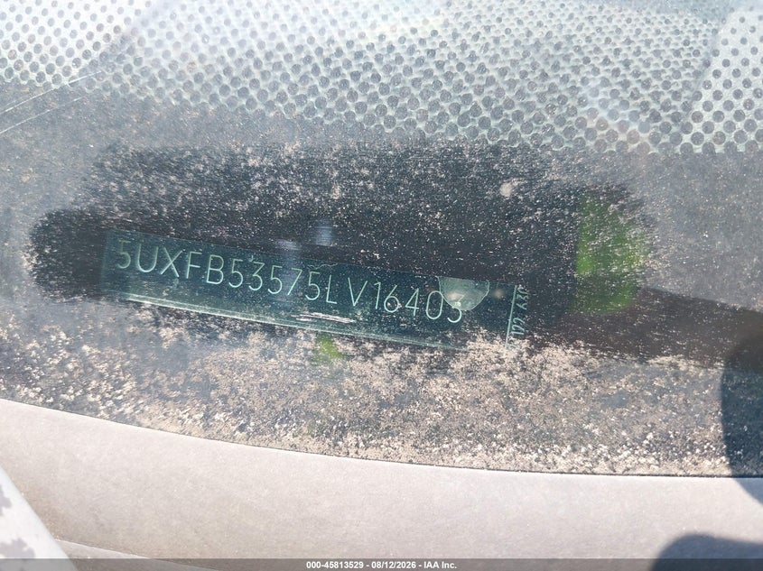 BMW X5 2005 VIN 5UXFB53575LV16403