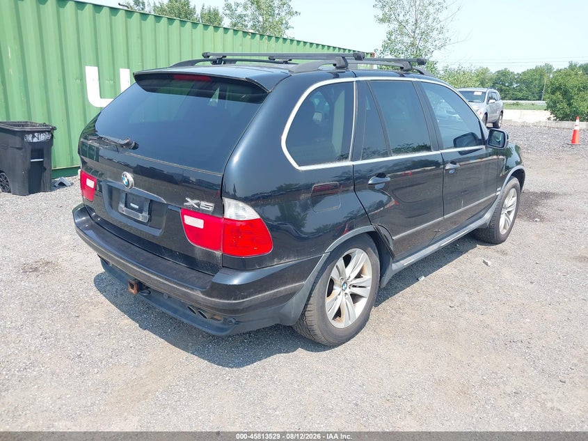 BMW X5 2005 VIN 5UXFB53575LV16403
