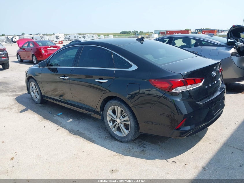 Vin: 5npe34af6jh633968, lot: 46312390, hyundai sonata limited 20183
