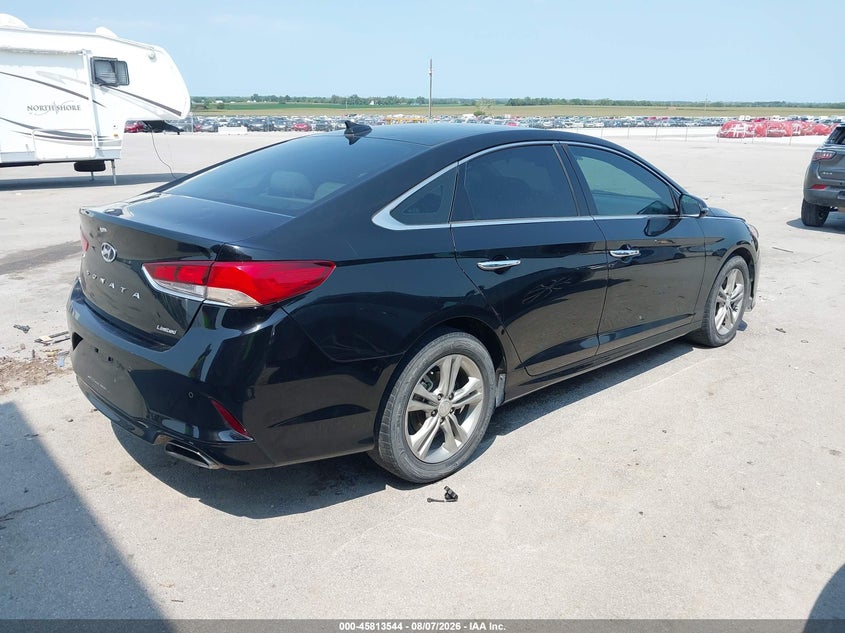 Vin: 5npe34af6jh633968, lot: 46312390, hyundai sonata limited 20184