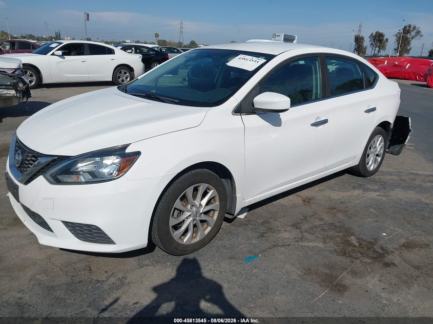 2018 NISSAN SENTRA auction photo 2
