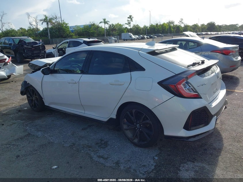 Vin: shhfk7h4xhu207592, lot: 46312401, honda civic sport 20173