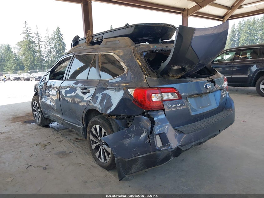 Vin: 4s4bsanc9h3247406, lot: 46312409, subaru outback 2.5i limited 20173