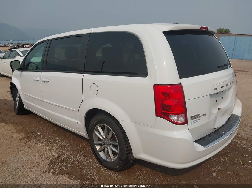 Vin: 2c4rdgbg1gr360974, lot: 46312438, dodge grand caravan se plus 20163