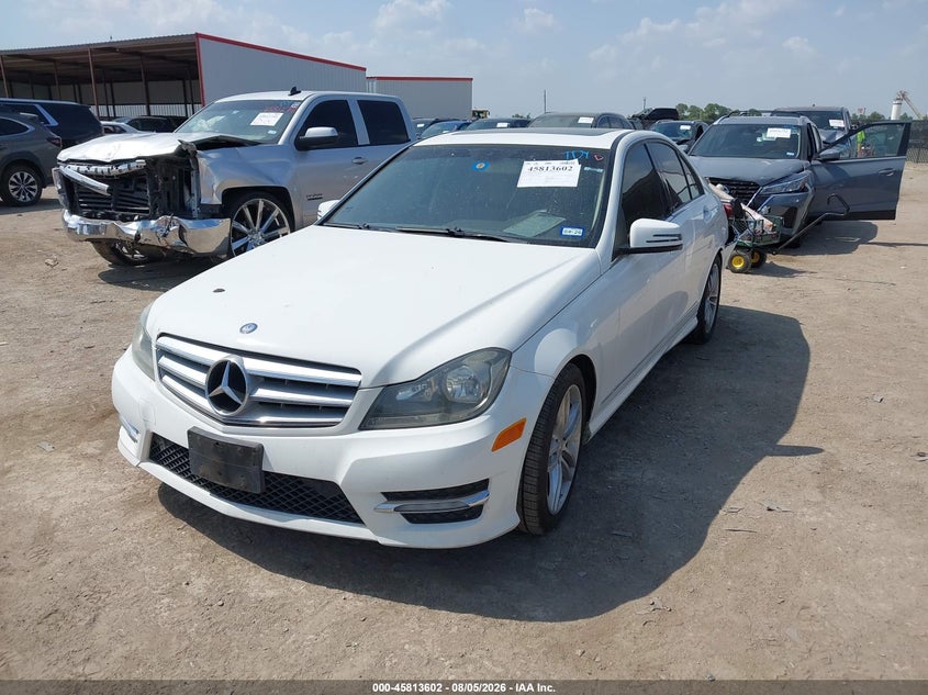 Vin: wddgf4hb8da768115, lot: 46312448, mercedes-benz c 250 sport 20132