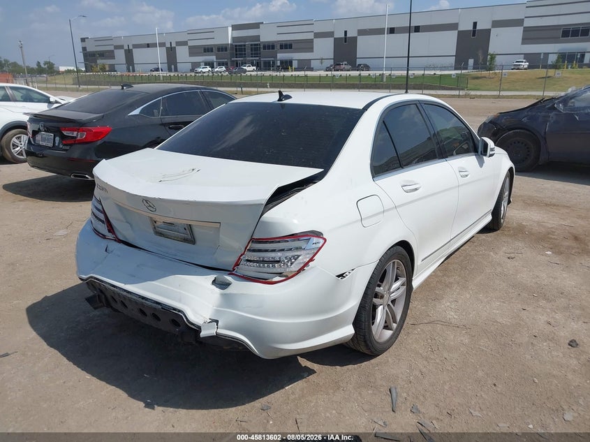 Vin: wddgf4hb8da768115, lot: 46312448, mercedes-benz c 250 sport 20134