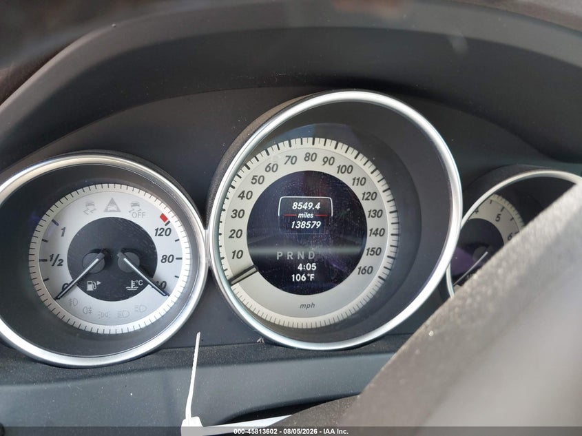MERCEDES-BENZ C 250 2013 VIN WDDGF4HB8DA768115