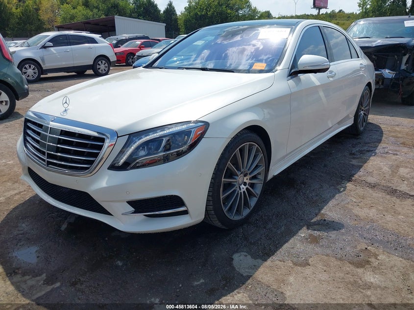 Vin: wddug8cb1fa163600, lot: 46312450, mercedes-benz s 550 20152