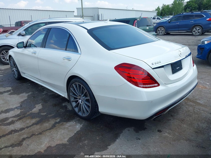 Vin: wddug8cb1fa163600, lot: 46312450, mercedes-benz s 550 20153