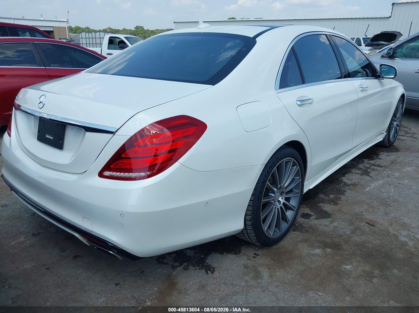 Vin: wddug8cb1fa163600, lot: 46312450, mercedes-benz s 550 20154