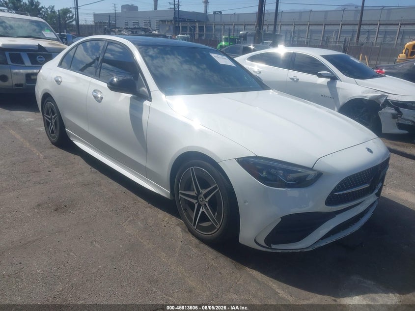 Vin: w1kaf4hb3pr078512, lot: 46312452, mercedes-benz c 300 4matic 2023 img_1