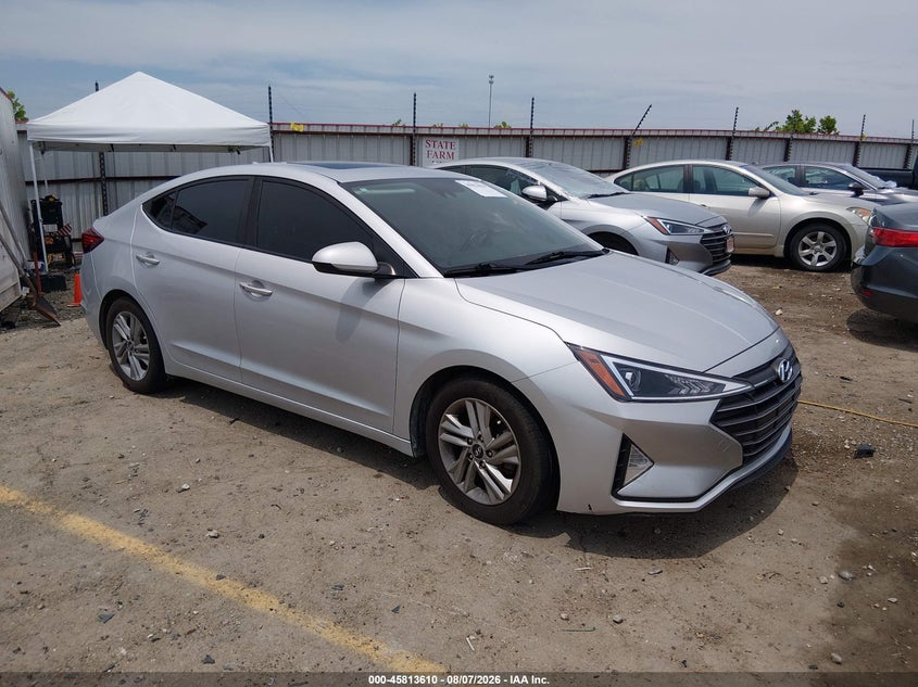 Vin: kmhd84lf2ku843447, lot: 46312456, hyundai elantra value edition 2019 img_1