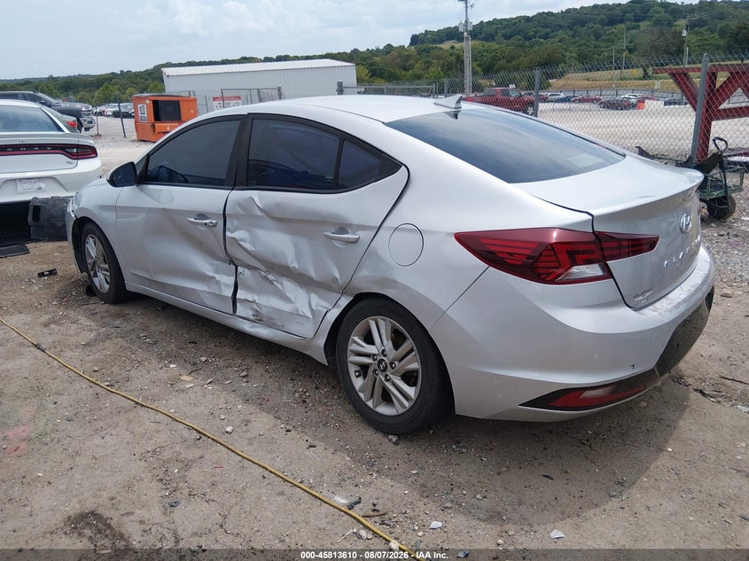Vin: kmhd84lf2ku843447, lot: 46312456, hyundai elantra value edition 20193