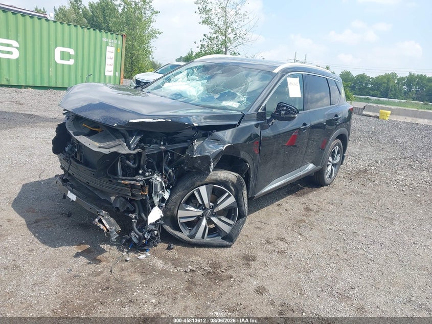 Vin: 5n1bt3cbxpc891448, lot: 46312458, nissan rogue sl intelligent awd 20232