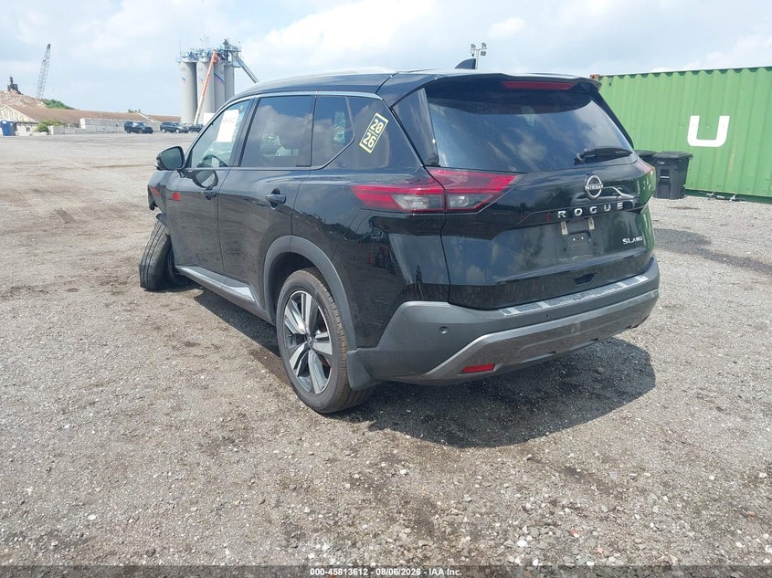 Vin: 5n1bt3cbxpc891448, lot: 46312458, nissan rogue sl intelligent awd 20233