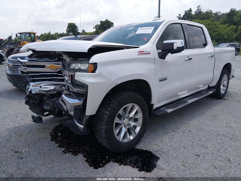 Vin: 1gcuyged5mz217690, lot: 46312485, chevrolet silverado 1500 4wd  short bed ltz 20212