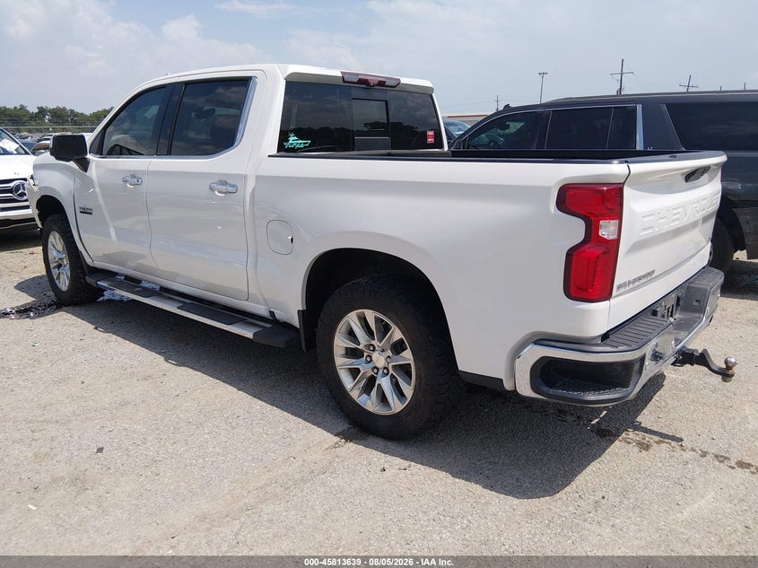 Vin: 1gcuyged5mz217690, lot: 46312485, chevrolet silverado 1500 4wd  short bed ltz 20213