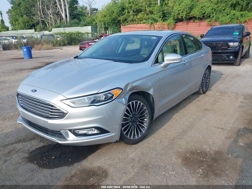 Vin: 3fa6p0ru5hr234499, lot: 46312490, ford fusion hybrid titanium 20172