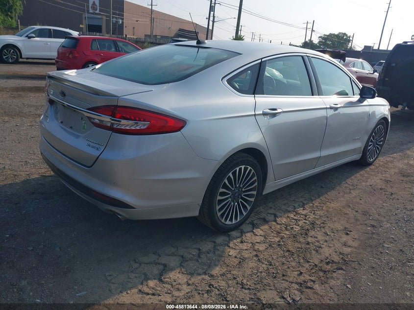 Vin: 3fa6p0ru5hr234499, lot: 46312490, ford fusion hybrid titanium 20174