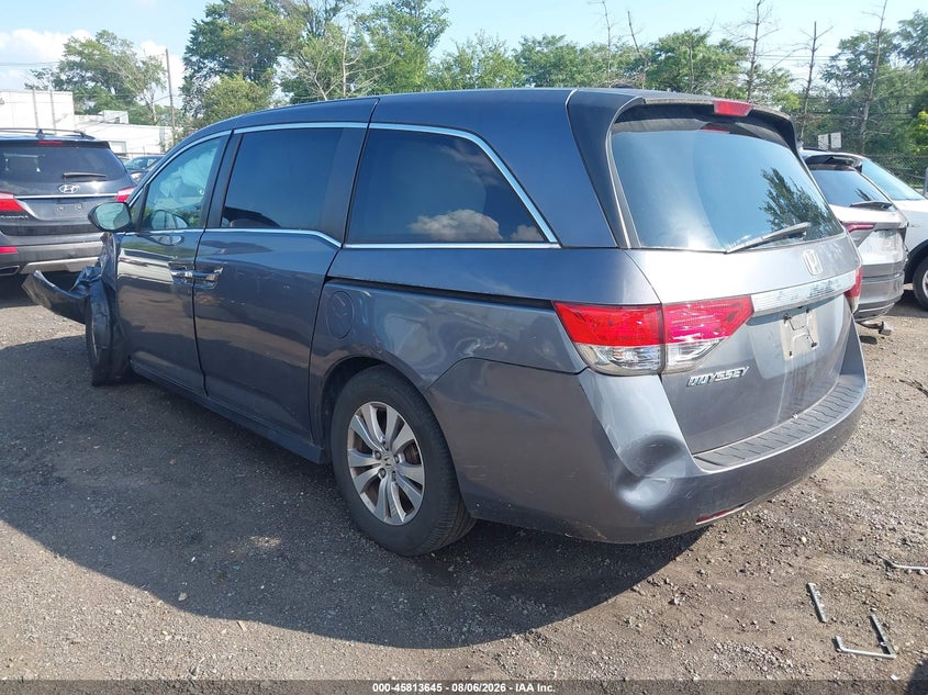 Vin: 5fnrl5h61gb124066, lot: 46312491, honda odyssey ex-l 20163